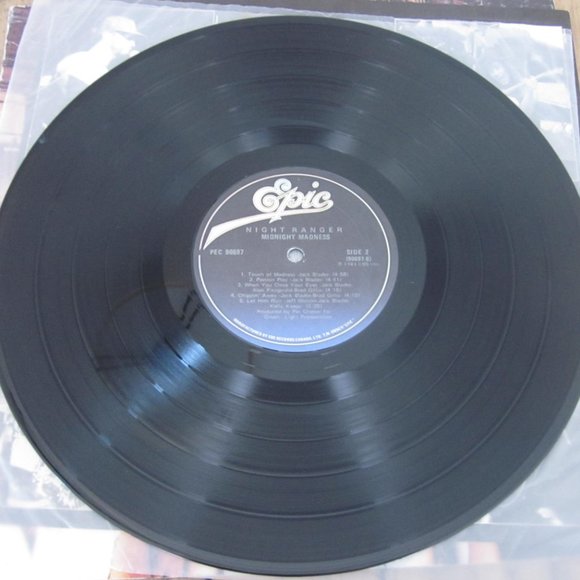 Night Ranger Midnight Madness Classic Rock Album 1983 Vinyl Record - Picture 6 of 6